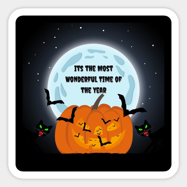 Its the Most Wonderful Time of the Year Sticker by dsbsoni